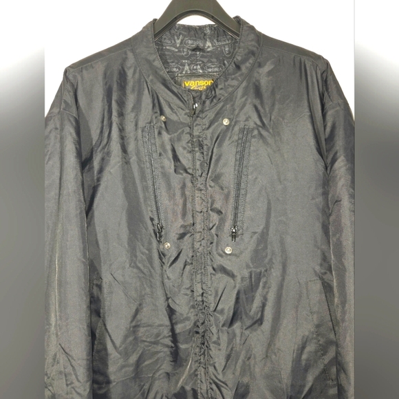 VANSON LEATHERS STREAMLINER MOTORCYCLE JACKET. - Picture 3 of 9